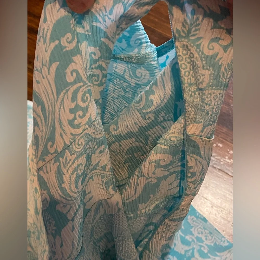 Mossimo Silk Paisley Sleeveless Dress - Picture 8 of 15